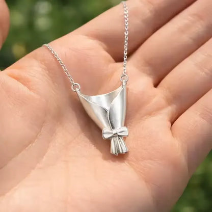 Flower Bouquet Necklace
