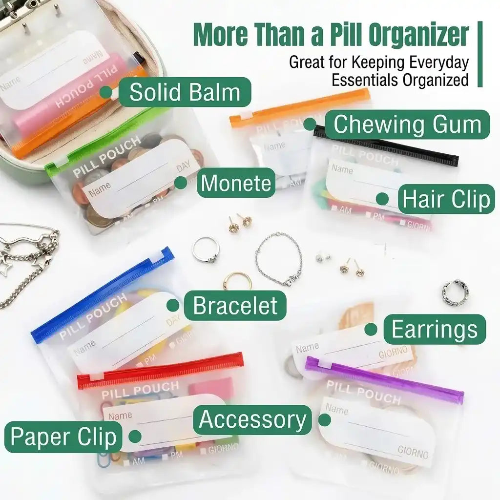 Travel Pill Organizer