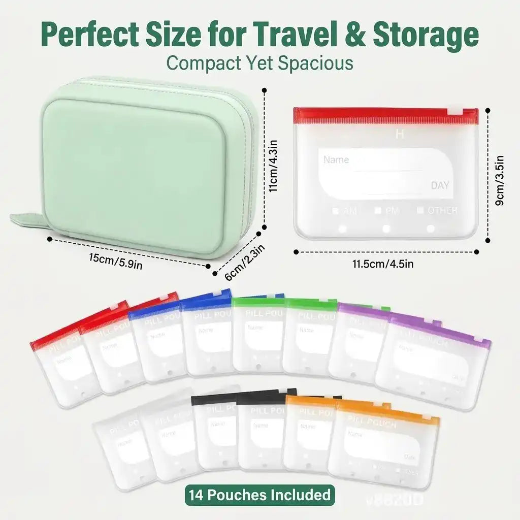 Travel Pill Organizer