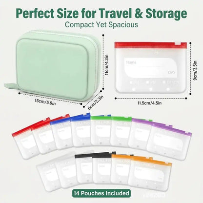 Travel Pill Organizer