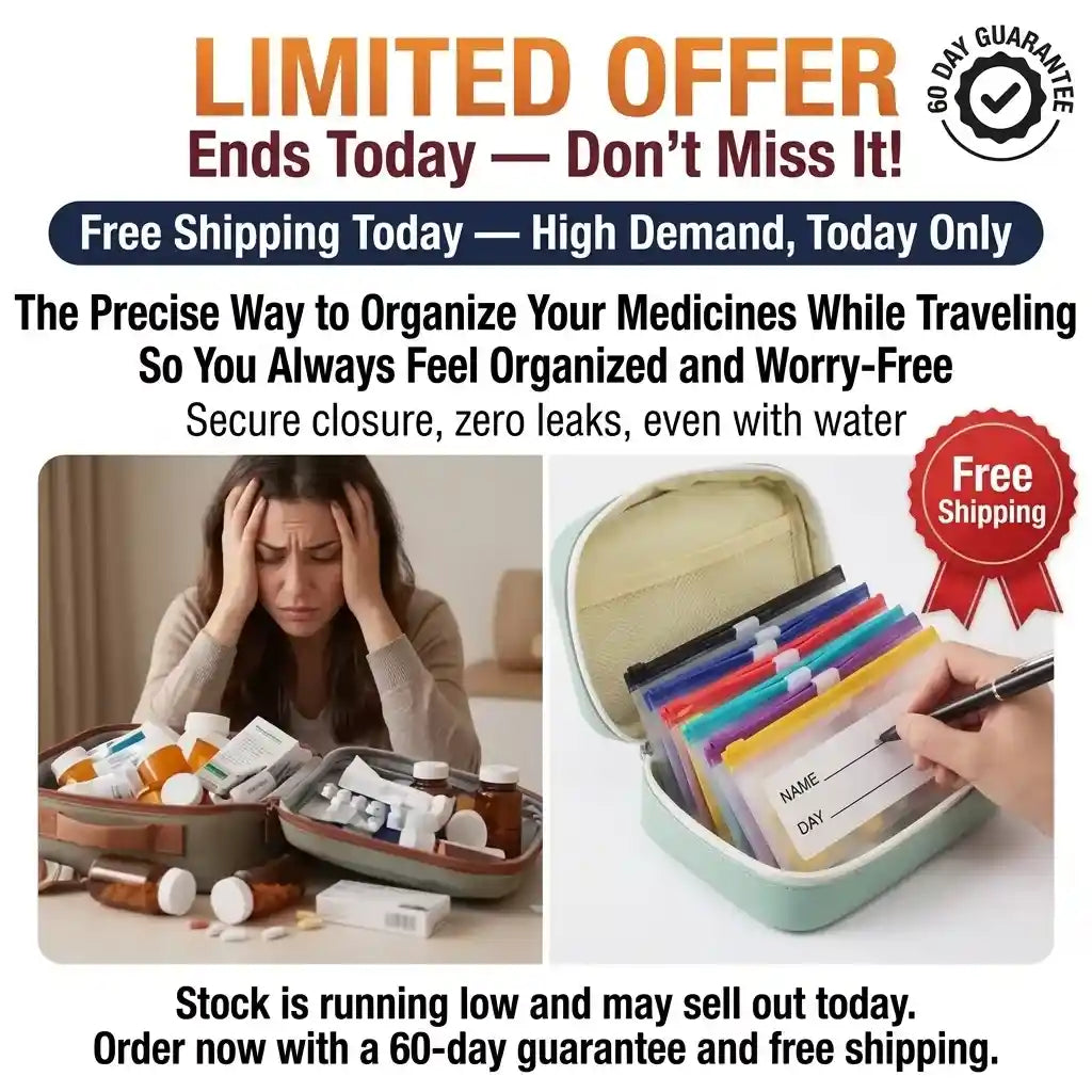 Travel Pill Organizer