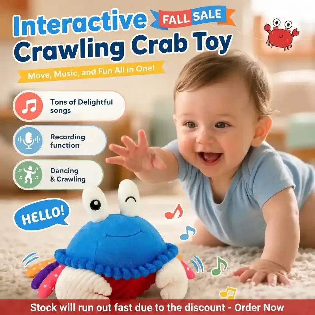 Musical Dancing Crab Toy