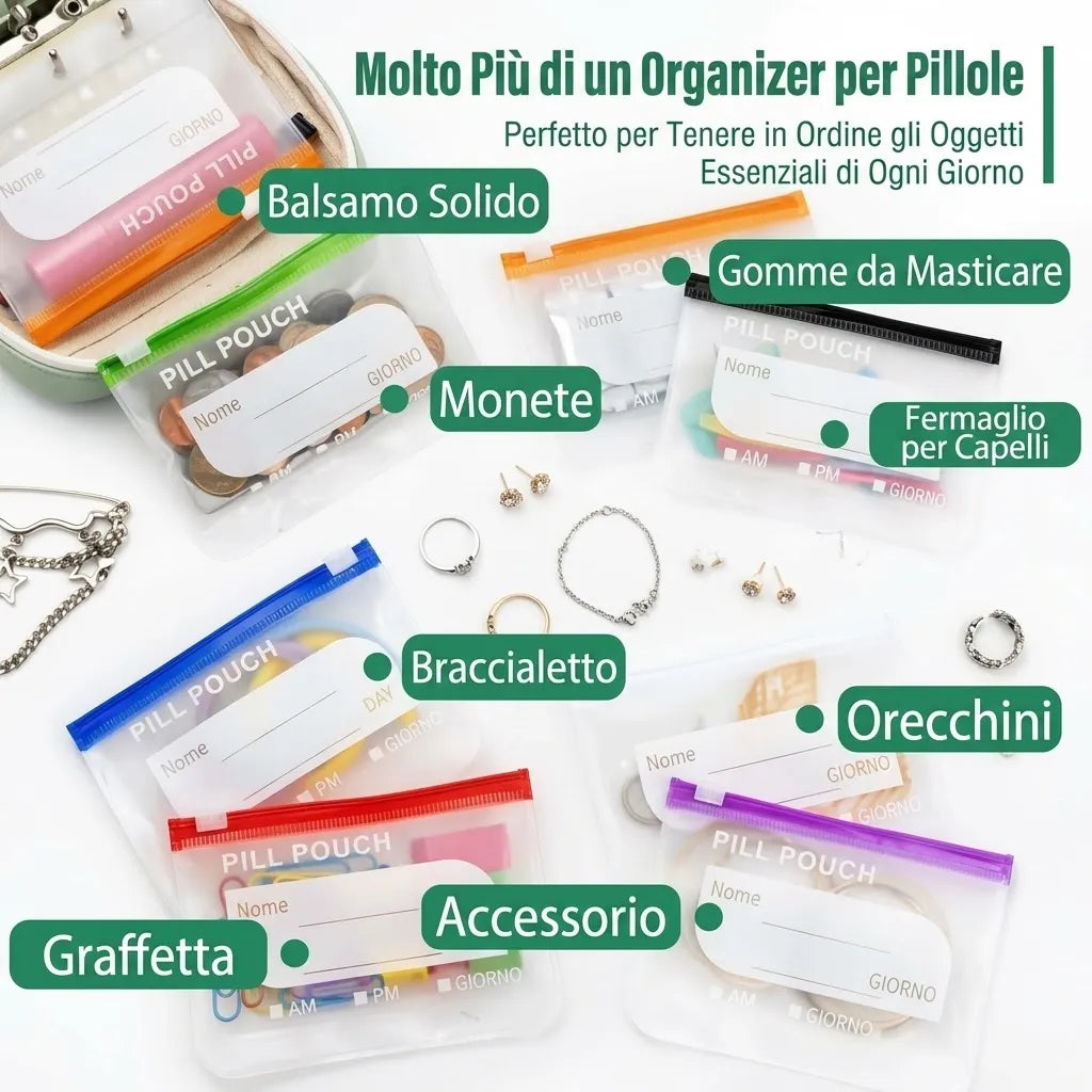 Organizer Pillole da Viaggio