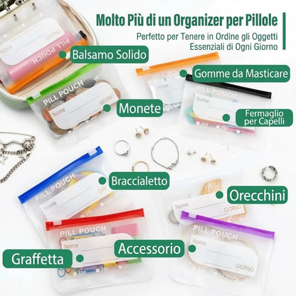 Organizer Pillole da Viaggio